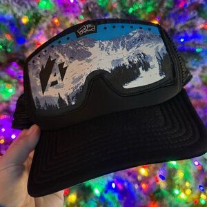 Big Truck Hat Cap Snap Back Trucker Goggles Ski Snowboarding Arapahoe Basin